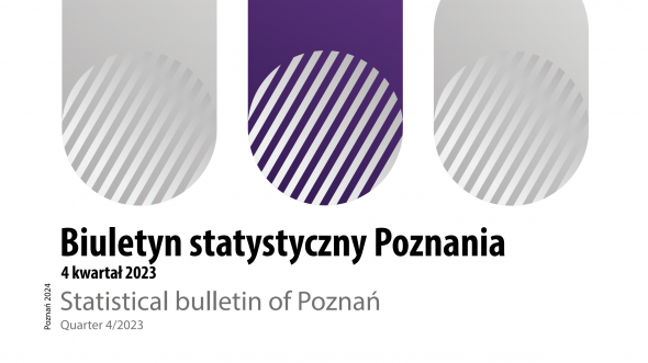 Okładka publikacji - Biuletyn statystyczny Poznania (4 kwartał 2023)