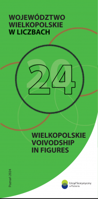 Cover of Wielkopolskie Voivodship in figures 2024