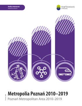 Publication cover &quot;Poznań Metropolitan Area 2010-2019&quot;