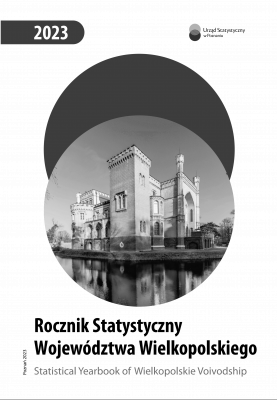 Cover of Statistical Yearbook of Wielkopolskie Voivodship 2023