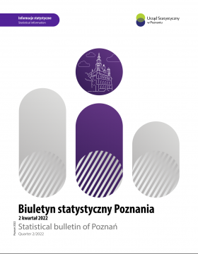 Cover - Statistical bulletin of Poznań (quarter 2/2022)