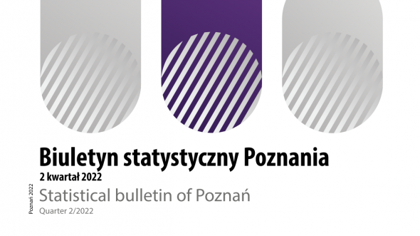 Cover - Statistical bulletin of Poznań (quarter 2/2022)