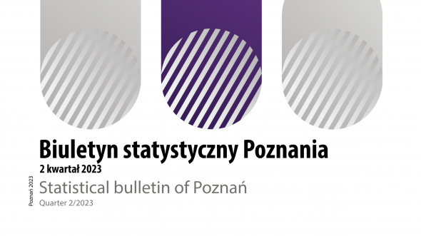 Cover - Statistical bulletin of Poznań (quarter 2/2023)