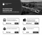 Województwo wielkopolskie - Wybrane dane za styczeń 2025 Foto