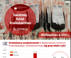 Światowy Dzień Krwiodawstwa Foto