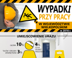 Wypadki przy pracy w województwie wielkopolskim w 2016 r. - Światowy Dzień Bezpieczeństwa i Ochrony Zdrowia w Pracy Foto