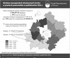Mediana wynagrodzeń miesięcznych brutto w powiecie poznańskim w październiku 2024 r. Foto