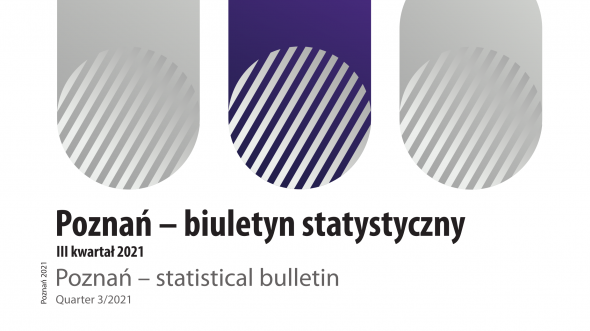 Okładka publikacji - Poznań - biuletyn statystyczny (III kwartał 2021)