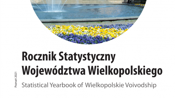 Okładka Rocznika Statystycznego Województwa Wielkopolskiego 2021
