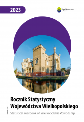 Okładka Rocznika Statystycznego Województwa Wielkopolskiego 2023