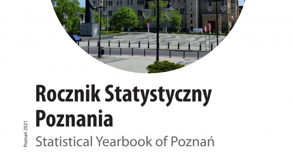 Okładka Rocznika Statystycznego Poznania 2021