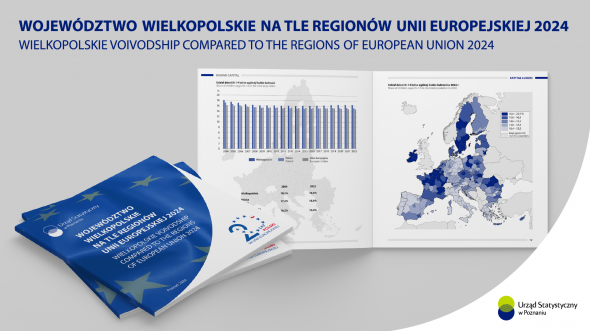 Województwo wielkopolskie na tle regionów Unii Europejskiej 2024