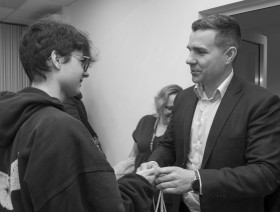 Uczestnik I etapu zawodów centralnych VIII edycji Olimpiady Statystycznej z Z-cą dyr, Urzędu Statystycznego w Poznaniu