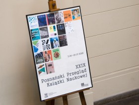 Plakat 29. Poznańskiego Przeglądu Książki Naukowej